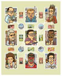 Seinfeld Cast Fan Art Seinfeld Funny Seinfeld Seinfeld Quotes