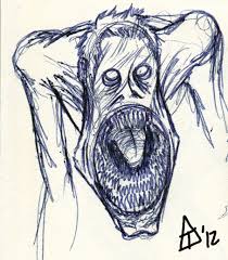 Creepy drawings dark art drawings pencil art drawings art drawings sketches cute drawings scary halloween drawings. Pin By Carlos Moreno On Monsters Scary Monsters Monster Drawing Creepy Monster