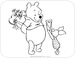 Explore 623989 free printable coloring pages you can use our amazing online tool to color and edit the following valentine coloring pages disney. Disney Valentine S Day Coloring Pages Disneyclips Com