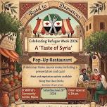 Road to Damascus ‘A Taste of Syria’ Pop Up Restaurant