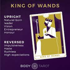 King of Wands Tarot Card Meanings | Biddy Tarot