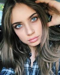 Image May Contain 1 Person Closeup Clean Face Xenia Xenia Tchoumitcheva