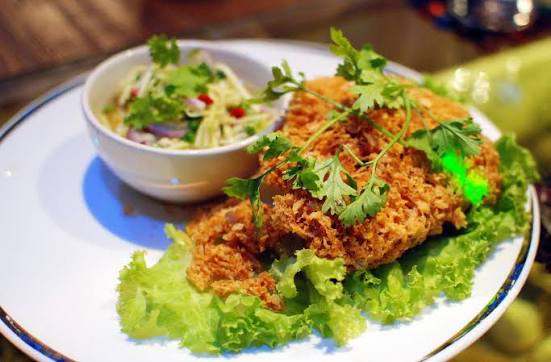 Crispy Catfish Salad