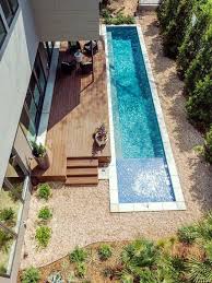 20 Schmale Freibader Fur Begrenzte Platze Schwimmen Schwimmbad Pool Poollandscapingideas Garten Gestalten Ideen Hinterhof Pool Landschaftsbau Gartenpools