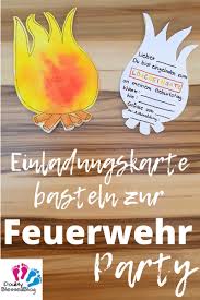 Geburtstagseinladungen Basteln Einhorn Und Feuerwehr Seite 2 Von 2 Doublyblessedblog