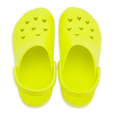 Neon Yellow Clogs for Adults by Crocs | shopDisney