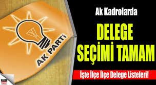 Ak Parti'de Delege Seçimleri Tamam