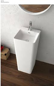 corian bathroom pedestal wash basin