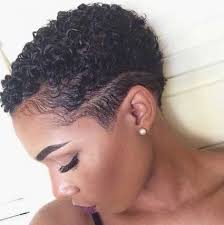 Short sponge curls + hard part fade. Short Natural Hair Cuts For Black Females Hairstyles For Black Women Kizifashion
