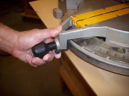 The mechanism of locking and unlocking of the miter saw is managed by pushing or pulling of the pin with moderate force until a clicking sound . How Do You Unlock A Miter Saw Step By Step Start Woodworking Now