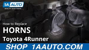 How To Replace Horns 02 09 Toyota 4runner Youtube
