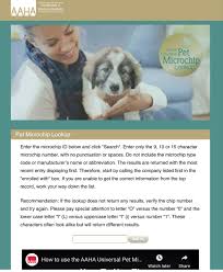 See reviews, photos, directions, phone numbers and more for pet euthanasia locations in mesa, az. Microchip Search Losing A Pet American Animals Animal Hospital