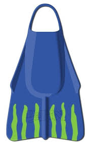 Dafin Swim Fins All Colors And Sizes Makai Blue Brian Keaulana Medium Large 9 10