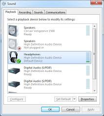 This video covers how to set up a usb or double 3.5mm jack headset and mic on windows 7. How Do I Force Windows 7 To Play Only Through Headphones Super User