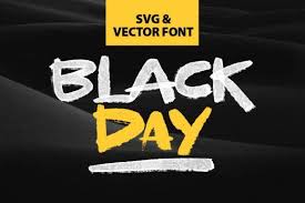 Download Blackday Font By Olexstudio Creative Fabrica In 2020 Book Design Branding Materials New Fonts PSD Mockup Templates