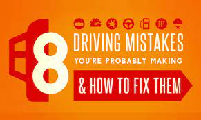 8 Driving Mistakes You Didn T Know You Were Making Infographic Driving Knowing You Driving Instructor