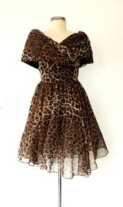 50 Off Sale Leopard Print Dress 80s Animal Print Party Etsy Leopard Print Dress Animal Print Party Dresses Dresses