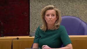 Kajsa ollongren, minister van binnenlandse zaken en koninkrijksrelaties en vicepremier. Qrsu79o9nut4lm