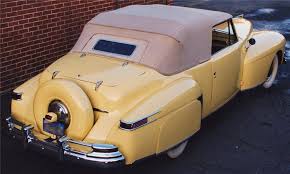 Image result for Pace Car Yellow 1948 Lincoln
