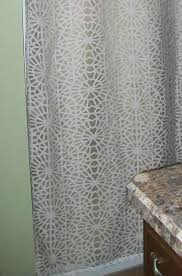 Threshold Geometric Burnout Shower Curtain Tan Curtains Target Shower Curtains Shower Curtain