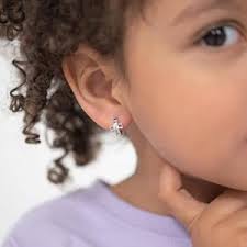 925 Sterling Silver Cross Huggie Hoop Earrings for Girls Clear CZ Open  0.39" : Amazon.com.au: Clothing, Shoes & Accessories