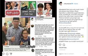 Selain ahli dalam membuat v. Alasan Prabowo Mondardo Gunakan Nama Bowo Alpenliebe Di Tik Tok Seleb Tempo Co