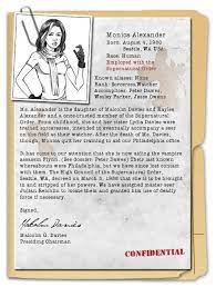 Monica Character Dossier By Writerofstuff Character Synonyms And Antonyms Writing