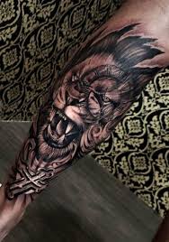 24 Ideas Tattoo Ideas For Guys Leg Calves Awesome For 2019 Lion Tattoo Badass Tattoos Calf Tattoo Men