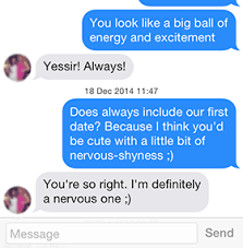 After filling in their whopper joining questionnaire (they say this is for weeding out the fakes and the 'players'… What To Say On Tinder Sex Hookup In 4 Messages Tinder Seduction