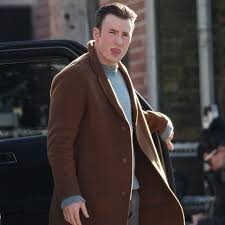 Alongside evans, the acclaimed murder mystery also boasted a stellar cast including daniel craig, ana de armas, jamie lee curtis, christopher plummer, toni colette and michael shannon. Brown Wool Coat Worn By Chris Evans As Seen On The Set Of Knives Out Spotern