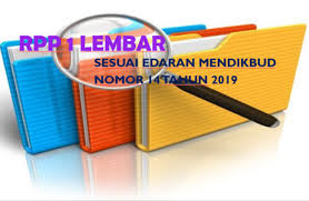 Model format rpp sesuai surat edaran kemendikbud no 14 tahun 2019. Rpp Kelas 1 6 Sesuai Surat Edaran Nomor 14 Tahun 2019