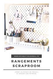 Rangements Pour Materiel Creatif Les Panneaux Perfores Blancs D Ikea My Creative Journal Decor De Bureau A Domicile Deco Chambre Ikea Panneau Perfore