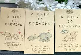 Your shower will be a blast with personalized favors, gifts, and decorations in bulk. Maternity Pregnancy Personalised Tea Bag Packets Baby Shower Favour Baby Is Brewing Baby Stars Group Com