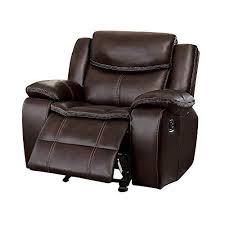 Bogo Reclining Chair In Dark Brown Leather Recliner Chair Recliner Dark Brown Leather