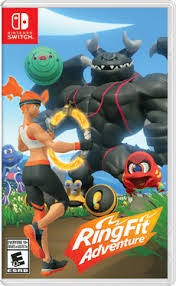 Explore A Huge Fantastical World And Defeat Enemies Using Real Life Exercise In The Ring Fit Adventure Game For Nintendo Swit Ring Fit Nintendo Switch Nintendo