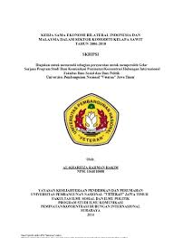 Ekonomi malaysia terus berkembang pada tahun 2014, walaupun tidak sekata. Top Pdf Kerjasama Ekonomi Bilateral Indonesia Dan Malaysia Dalam Sektor Komoditi Kelapa Sawit Tahun 2006 2010 123dok Com