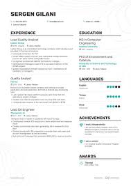 Mostly time it is used to introduce attach cover letter with your personal resume or cv. Quality Analyst Resume Samples A Step By Step Guide For 2021 Enhancv Com