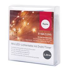 Check out our mini luci led selection for the very best in unique or custom, handmade pieces from our well you're in luck, because here they come. Mini Led Lichterkette Mit Draht Und Timer 220cm Basteln Fur Anlasse Stoffe De