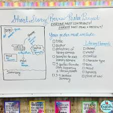 One Of My Favorite Activities From Last Year Was A Short Story Review Poster Project It Was A Great Stu Short Story Unit Secondary Ela Classroom Ela Classroom