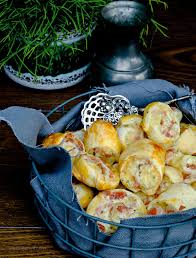 Blatterteigschnecken Mit Schinken Salami Und Kase Was Eigenes Rezept Blatterteigschnecken Partyrezepte Fingerfood