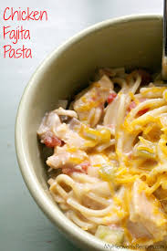 Sometimes i'll add a can of campbell's healthy choice tomato soup if i have it on hand to make it a little tomatoey. Crock Pot Chicken Fajitas Pasta Recipe