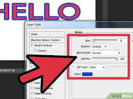 Sehingga anda harus menambahkan dan memasang font sendiri kedalam aplikasi tersebut. How To Add Strokes To Text In Photoshop 6 Steps With Pictures