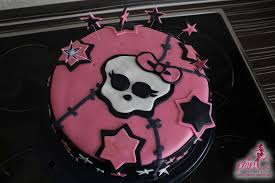 Monster high kuchen (monster high cake 3): Monster High Torte Fur Antonie Princi Cakes