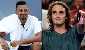 Official tennis player profile of stefanos tsitsipas on the atp tour. Nick Kyrgios Appears To End Stefanos Tsitsipas Feud With Heart Warming Instagram Post Tennis Sport Express Co Uk
