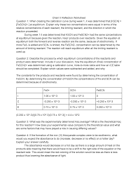 It is your totally own get older to exploit reviewing habit. Reversible Reactions And Equilibrium Assignment Quizlet