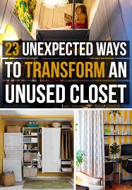 Whatever the personal conundrum, transforming a closet into a home office is a viable, creative, simple solution. 23 Unexpected Ways To Transform An Unused Closet