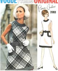 All departments deals audible books & originals alexa skills amazon devices amazon pharmacy amazon warehouse appliances apps & games arts, crafts & sewing automotive parts. 1960s Vogue Paris Original 2083 Mod Pierre Cardin Striking Dress Pattern Bust 34 Vintage Sewing Pattern