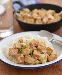 Sizzling Tofu Recipe Sisig Recipe Stuffed Peppers Vegetarian Appetizers