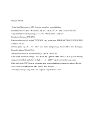 Jika ini terjadi, jangan diam saja atau justru main hakim sendiri. Doc Surat Komplain To Pln Aji Prasetya Academia Edu