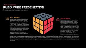 Rubiks Cube Powerpoint Presentation Template Keynote Slide